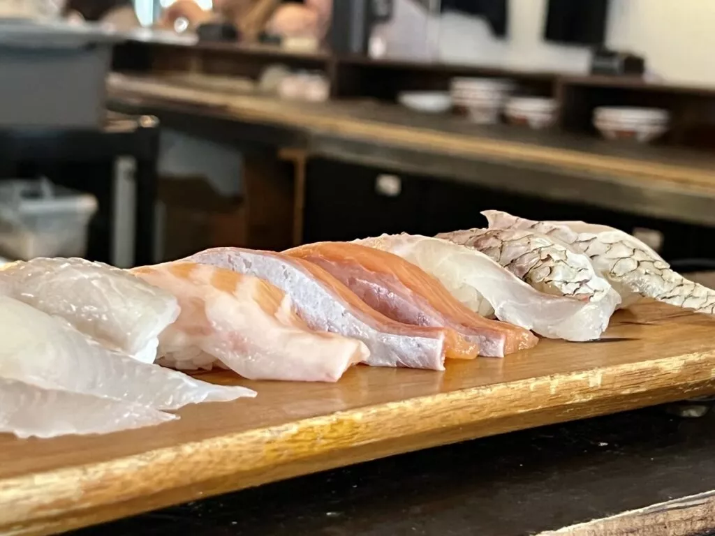 쇼겐, 청주 시내에서 맛보는 정통 일식 6 쇼겐의 생선 모듬 초밥