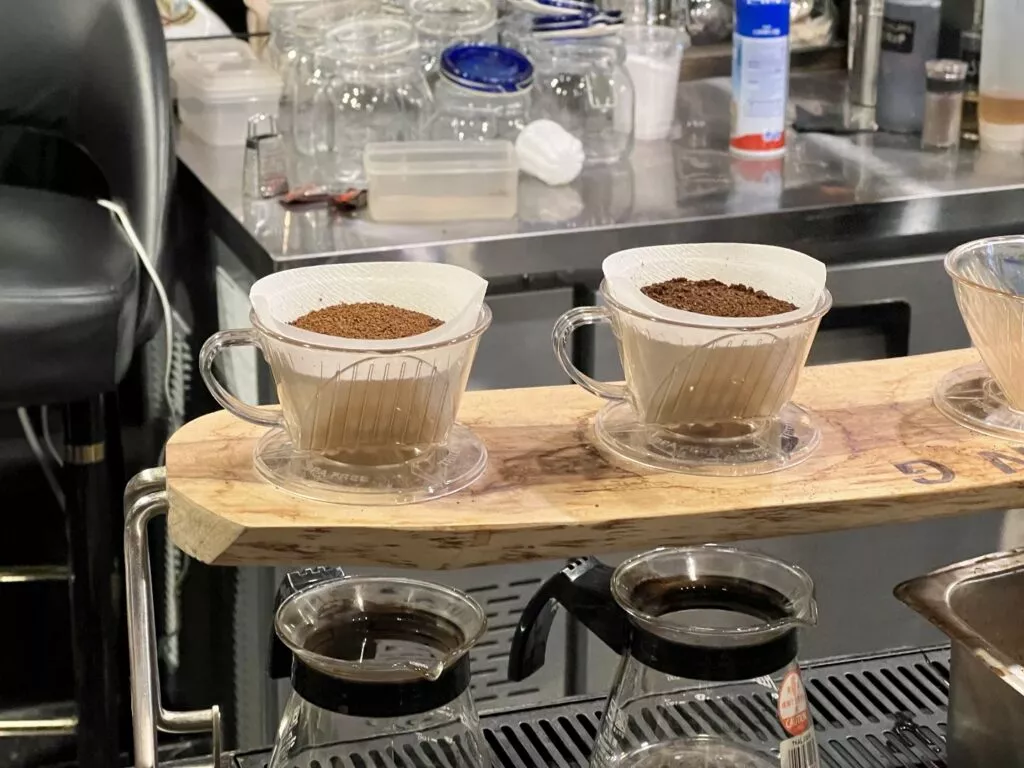 카페 트랑, 청주에서 '진짜 커피'를 마시고 싶다면 3 카페 트랑의 드립커피