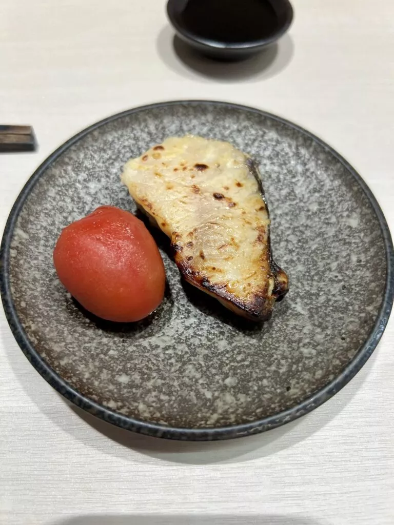 스시히로이, 중랑구의 수준급 스시 오마카세 8 삼치 구이