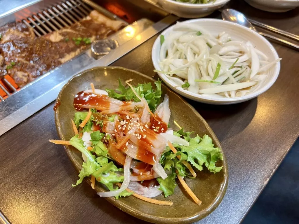 태능가든, 30년 전통의 중랑구 갈비 맛집 2 태능가든 한치 회무침