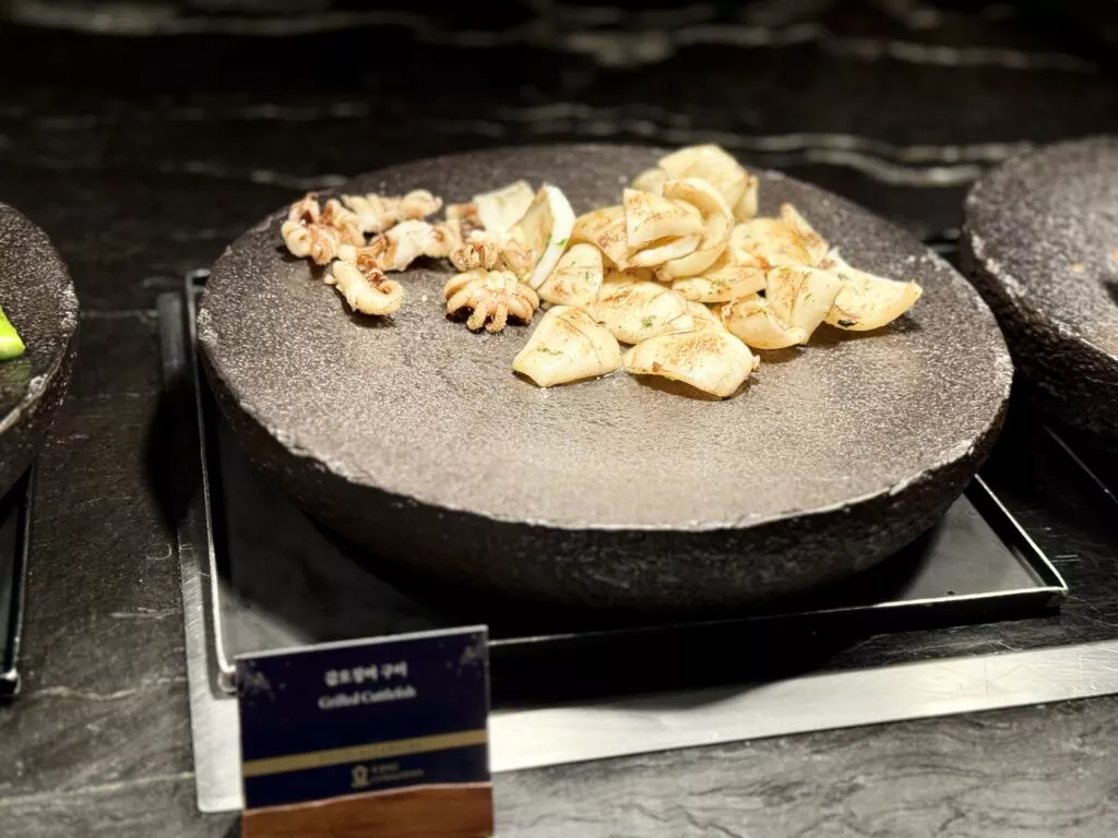 조선 팰리스 호텔 콘스탄스 뷔페 런치 후기 11 조선팰리스 콘스탄스 갑오징어 구이