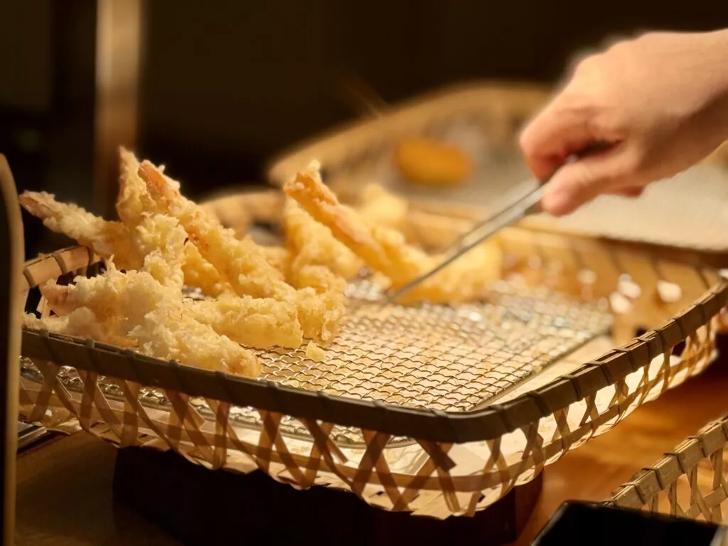 조선 팰리스 호텔 콘스탄스 뷔페 런치 후기 3 조선팰리스 콘스탄스 새우튀김