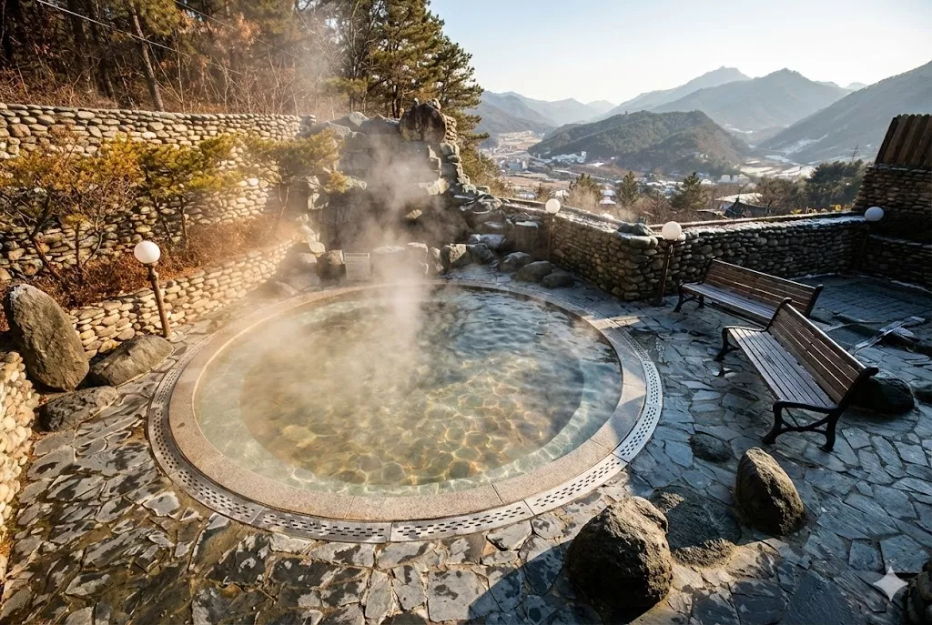 국내 겨울 온천 여행지 Best 5 3 충주 수안보 온천