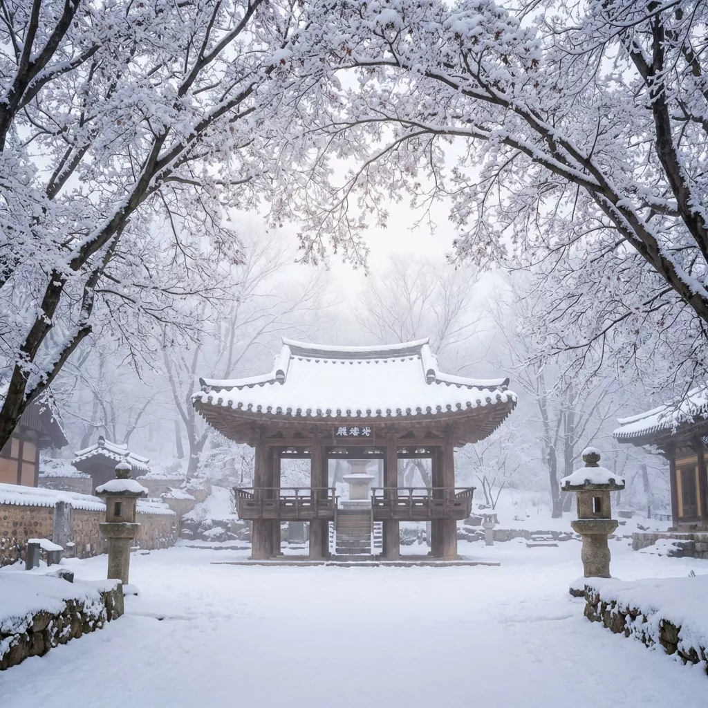 전라도 겨울 여행지 추천 Best 5, 설경부터 바다까지 1 내장산 겨울 설경 전라도 겨울 여행지